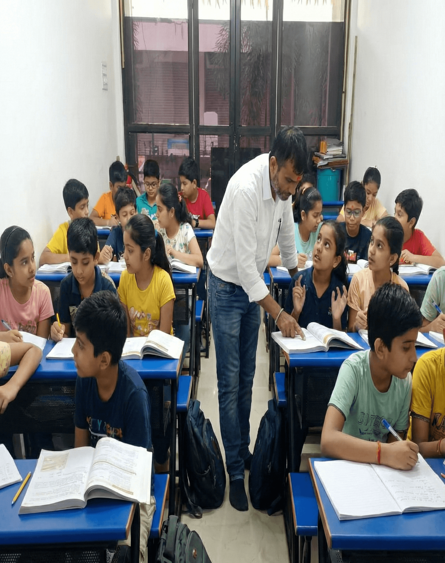 Background of a classroom